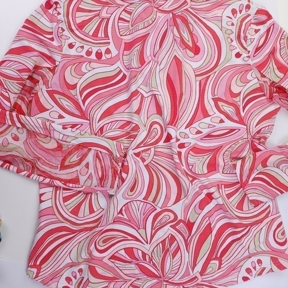 ICIKÜLS Knit Golf Tennis Exercise Top Open Mesh ½ Sleeve  Sz XL - Picture 8 of 16